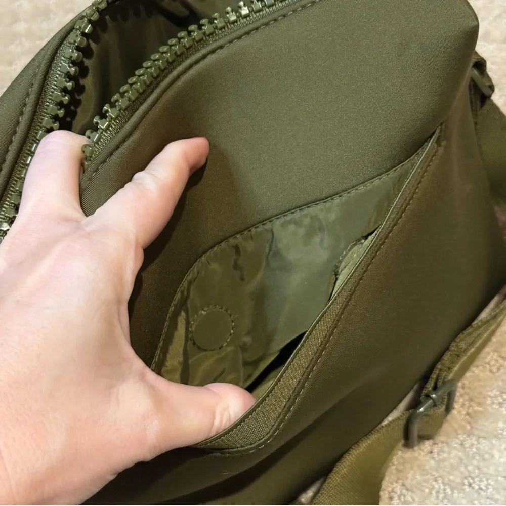 Dagne Dover Olive Green Micah Crossbody Purse Bag - Picture 5 of 8